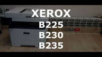 Xerox B225 / B230 / B235 Как достать картридж