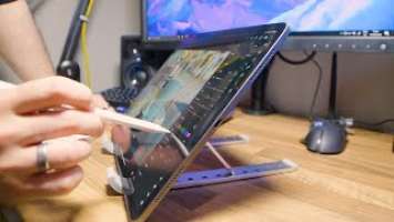 Babacom Laptop Stand Review: The Best iPad Pro Stand for Artists and Illustrators (Holy Grail)