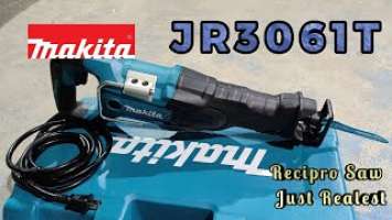 JR3061T Makita Recipro Saw Unboxing