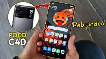 POCO C40 First Look Is Here ! Rebranded Of Redmi ?...