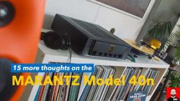 15 more thoughts on the MARANTZ Model 40n ✍ 'Dear John'