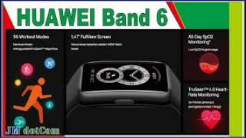 Smartband dan Smartwatch Terbaik Review HUAWEI Band 6