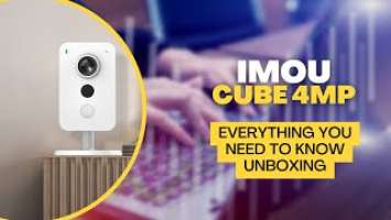 Unboxing IMOU Cube 4MP Indoor security Camera