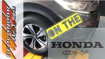 Honda CRV on Yokohama AT G015  245/65R17