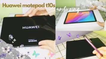 huawei matepad t10s unboxing + universal pen from shopee ✨ l Philippines