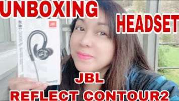 UNBOXING MY JBL REFLECT CONTOUR 2 HEADPHONE, BLUETOOTH BEST HEADSET | PINAY IN EUROPE