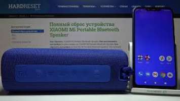 Как отключить Xiaomi Mi Portable Bluetooth Speaker 16W от андроид-устройств?