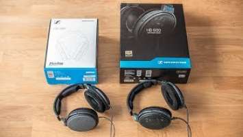 Sennheiser HD58X Jubilee vs HD600 - sound comparison