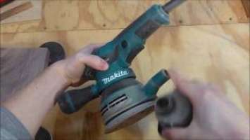 Makita BO5041 5" Random Orbital Sander Review