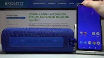 Как подключить Xiaomi Mi Portable Bluetooth Speaker 16W к телефону?