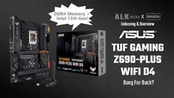 Unboxing & Overview: ASUS TUF GAMING Z690-PLUS WIFI D4 - DDR4 & Intel 13th Gen Raptor Lake?