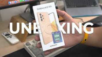 Unboxing Samsung Galaxy A33 5G!