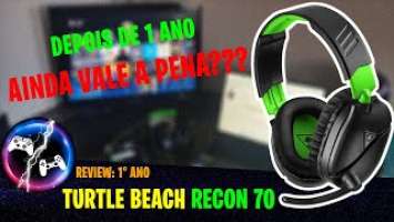  REVIEW: TURTLE BEACH RECON 70, AINDA VALE DEPOIS DE UM ANO???