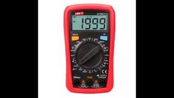 Unboxing And Reviews Of Uni-T UT33B+ MultiMeter