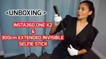 [UNBOXING] Insta360 ONE X2 & 300cm Extended Invisible Selfie Stick