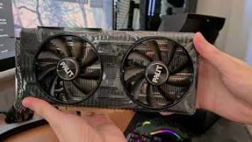 Palit RTX 3060 Ti Dual V1 Unboxing and Upgrading