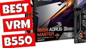 BEST VRM AMD B550 Gigabyte B550 Aorus MASTER Do We Need Revision 2?