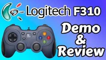 Logitech F310 Gamepad Controller Demo & Review w/ RetroPie Raspberry Pi 4 - RetroPie Guy Review