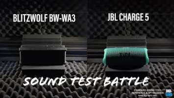 Blitzwolf BW WA3 vs. JBL Charge 5 Sound Test Battle