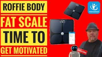 Roffie Smart Body Fat Scale S3001 works with OKOK App technology to help motivate you test review