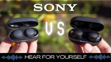 David vs. Goliath! Sony WF-1000XM4 vs. Linkbuds S ultimate comparison with sound samples
