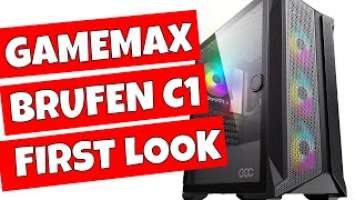 Gamemax Brufen C1 COC RGB Overclocking ATX PC Case