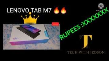 LENOVO TAB M7// UNBOXING VIDEO //PLEASE SUPPORT US ❤️