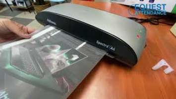 Fellowes Spectra A4 Laminate Machine Mesin Laminate A4 Review