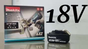 Makita DTW190Z - Unboxing Impact Wrench 190N.m | scaffolding Job enough