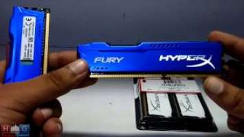 Kingston HyperX Fury DDR3 1866mghz RAM | Unboxing | Quicklook