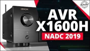 New Denon AVR-X1600H & AVR-X2600H | NADC 2019 New Orleans