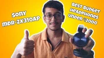 Sony MDR-ZX310AP Headphones unboxing video.A budget headphone?