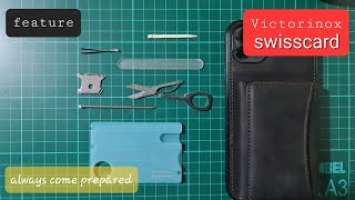 VICTORINOX Swisscard NailCare feature (2022) - edc gear @ eric canto corner