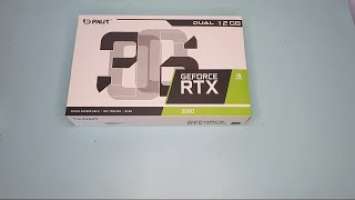 Unboxing Palit GeForce RTX 3060 Dual 12GB GDDR6 #shorts