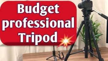 Unboxing & Review of OSAKA VCT 880 Tripod with Bag for Digital SLR & Video Cameras