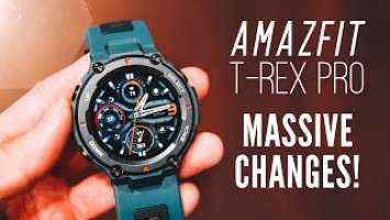 Amazfit T-Rex Pro In-Depth Look: MAJOR Update! Tons of New Features!