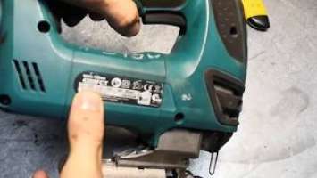 Лобзик Makita 4350 FCT ( Макита 4350), плохая пылезащита, профилактика