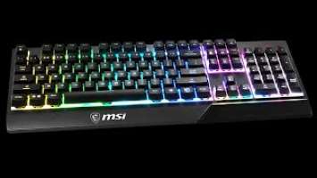 MSI Vigor GK30 ASMR Satisfying Keyboard Fortnite Realistics