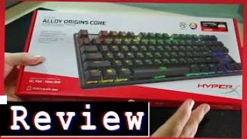 Teclado GAMER Hyperx Alloy Origins Core - Tiago Paiva [Unboxing/Review]