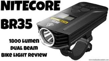 NITECORE BR35 1800 Lumen Bike Light Review