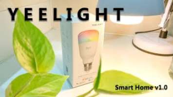 Xiaomi YEELIGHT Smart LED Bulb 1S (COLOUR) | Full Review And Setup | For Desk Setups | Smart Home