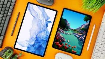 GOOD AND BAD! Galaxy Tab S8+ vs 11” M1 iPad Pro