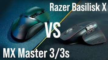 MX Master 3/3s vs Basilisk X (и G502) - может ли недорогой Razer заменить дорогую Logitech?