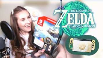 UNBOXING + FIRST IMPRESSION | The Legend of Zelda: Tears of the Kingdom - Nintendo Switch OLED Model