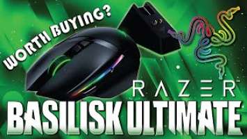 RAZER BASILISK ULTIMATE WIRELESS GAMING MOUSE REVIEW!