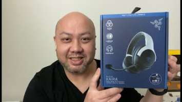 Unboxing Razer Kaira Dual Wireless Headset PS5 PS4 PC MOBILE