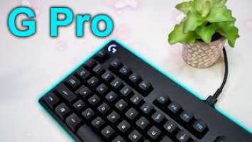 Logitech G Pro Gaming Keyboard Review and Sound Test