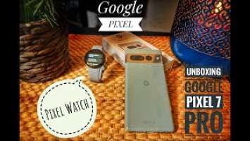 Google Pixel 7 Pro and Pixel Watch: Unboxing and First Impressions | Hazel Colour |