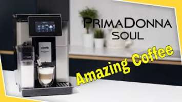 ☕DeLonghi Prima Donna Soul Automatic Coffee Maker ☕ (ECAM610.75.MB) Make Mug-to-Go, Coffee Pot