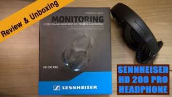 Unboxing Sennheiser HD 200 Pro Headphones - Black Friday باشترين هێدفۆنی سنهایزه‌ر